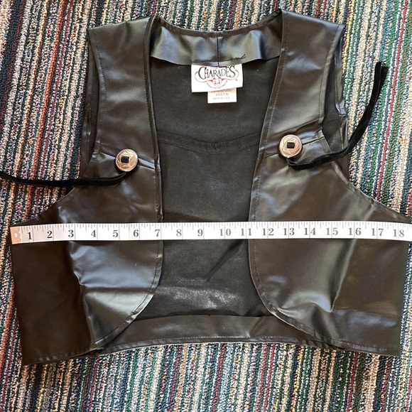 Charades Chaps & Vest size XL adult costume - Picture 2 of 9